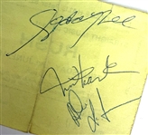 Rush Group-Signed Rare Concert Ticket – June 2, 1977 – Free Trade Hall, Manchester (Beckett/BAS)