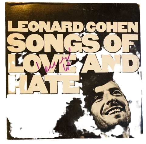 Leonard Cohen Signed "Songs of Love and Hate" Album (Beckett/BAS) (John Brennan Collection) 