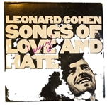 Leonard Cohen Signed "Songs of Love and Hate" Album (Beckett/BAS) (John Brennan Collection) 