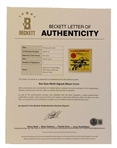 Bee Gees Group-Signed Love Melody Album – Signed by Barry, Robin & Maurice Gibb  (Beckett/BAS) (John Brennan Collection) 
