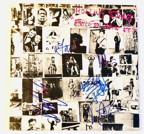 Rolling Stones "Exile on Main St." Group Signed Album (5/Signatures)  (Beckett/BAS) (John Brennan Collection) 
