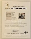 Rolling Stones Exile on Main St. Group Signed Album (5/Signatures)  (Beckett/BAS) (John Brennan Collection) 