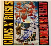 Ultra-Rare Fully Signed Guns N Roses Appetite for Destruction "Rape Scene" Alternate Cover (Beckett/BAS) (John Brennan Collection)