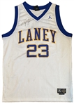 Michael Jordan Signed Laney High School Jersey (GOAT & Third Party Guaranteed)