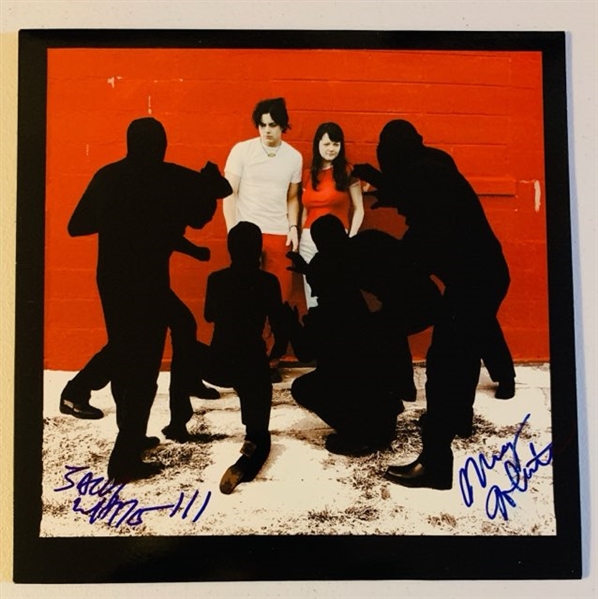 The White Stripes Signed White Blood Cells Album  (Beckett/BAS) (John Brennan Collection) 