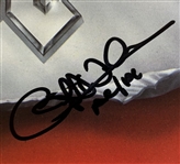 AC/DC Group Signed The Razors Edge Album Cover (5 Sigs)(Epperson/REAL LOA)