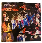 ABBA Group Signed The Singles Album Cover – Benny Andersson, Anni-Frid Lyngstad & Björn Ulvaeus  (Beckett/BAS) (John Brennan Collection) 