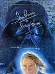 Star Wars: Return of the Jedi Cast Signed Original Style B One Sheet Poster with 25 Autographs! (Beckett/BAS LOA)(Provenance)
