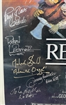 Star Wars: Return of the Jedi Cast Signed Original Style B One Sheet Poster with 25 Autographs! (Beckett/BAS LOA)(Provenance)
