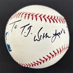 Natalie Cole Signed OML Baseball (JSA)