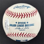 Natalie Cole Signed OML Baseball (JSA)