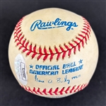 Joe Walsh Signed OAL Baseball (JSA)