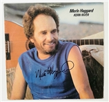 Merle Haggard Signed Kern River Album  (JSA) (John Brennan Collection) 