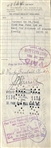 Jacob Ruppert & Ed Barrow Dual Signed 1925 New York Yankees Check for Purchase of Murder's Row Keystone Mark Koenig! (Third Party Guaranteed)