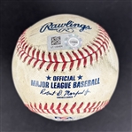 Dodgers Superstars: Freddie Freeman & Mookie Betts Dual Signed Game USED OML Baseball 9-21-2023 LAD vs SFG :: Ball Pitched to Both Hitters! (PSA & MLB)