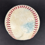 Dodgers Superstars: Freddie Freeman & Mookie Betts Dual Signed Game USED OML Baseball 9-21-2023 LAD vs SFG :: Ball Pitched to Both Hitters! (PSA & MLB)