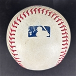 Freddie Freeman 2024 Signed & Game Used OML Baseball :: Hit by Freeman for a Double 7-2-2024 LAD vs AZ (World Series Champ Year)(MLB & PSA/DNA)