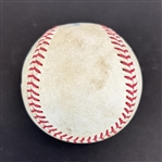 Aaron Judge 2024 Signed & Gane Used OML Baseball :: Used 5-8-2024 HOU vs NYY :: Pitched to Volpe & Soto :: Judge 3-for-5 3 RBI Game (MVP Season) (MLB & PSA/DNA)