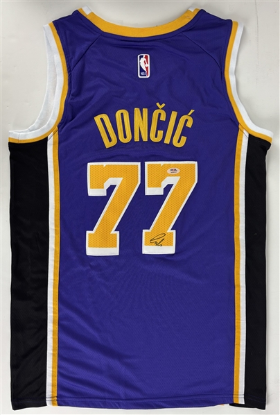 Luka Doncic Signed Lakers Nike NBA Swingman Jersey (PSA/DNA)
