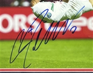 Cristiano Ronaldo Signed 11 x 14 Photo in Framed Display (PSA/DNA)
