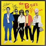 The B-52s Rare FULLY Group Signed Self-Titled Debut Album (Epperson/REAL LOA)