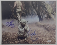 Star Wars: Frank Oz & Deep Roy Signed 11" x 14" ESB Photo (PSA/DNA)