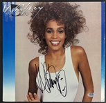 Whitney Houston Signed "Whitney" Album Cover (PSA/DNA LOA)