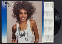 Whitney Houston Signed Whitney Album Cover (PSA/DNA LOA)