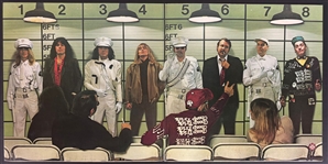 Cheap Trick Group Signed Dream Police Album Cover (4 Sigs)(PSA/DNA)