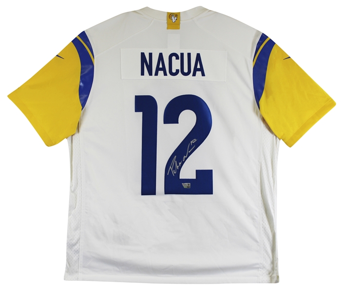 Puka Nacua Signed LA Rams Nike Authentic Limited Edition Jersey (Fanatics)