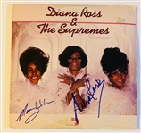 Diana Ross and The Supremes Signed Album – Diana Ross & Mary Wilson (Beckett/BAS) (John Brennan Collection) 