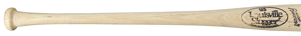 Kirby Puckett Signed Louisville Slugger Personal Game Model Baseball Bat (JSA LOA)