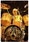Queen: Roger Taylor's Personal Stage Played & Signed Remo Drumhead Used During Legendary 1992 Freddie Mercury Tribute Concert at Wembley Stadium in London (Tracks UK & Beckett/BAS)