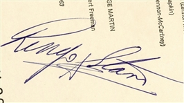 The Beatles: Incredible Group Signed With the Beatles Album Cover - One of the Finest Beatles Signed Albums Extent! (JSA & Epperson/REAL LOAs)
