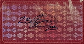 2005 Upper Deck Signature Portraits 8 x 10 LeBron James Signed Photo Card (UDA & PSA Encapsulated)