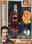 Will Ferrell Signed Anchorman Ron Burgundy 13 Talking Action Figure Doll (PSA/DNA)