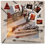 Def Leppard UBER Rare Fully Group Signed Pyromania First Pressing Album with Steve Clark: The Finest Example We've Handled! (Beckett/BAS & Epperson/REAL LOAs)