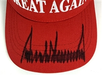 Donald Trump Signed Make America Great Again MAGA Hat (JSA LOA)