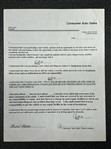 Eminem Signed & 3x Initialed Consumer Auto Sales Document w/ Rare Marshall Mathers Legal Name Signature! (JSA LOA)