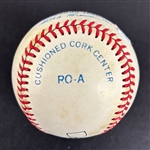 David Dinkins Signed OAL Baseball (JSA)