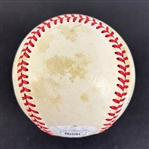 David Dinkins Signed OAL Baseball (JSA)