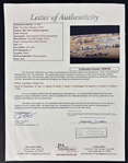 Limited Edition Louisville Slugger Signed by 21 New York Yankees Legends (JSA)
