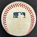 Shohei Ohtani Game Used & Signed OML Baseball :: Used 8-7-2018 w/ Full Game Ticket - Ohtani ROOKIE YEAR - 12th Career HR & 3 RBI Game!(MLB Holo & PSA/DNA)