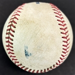 Shohei Ohtani Game Used & Signed OML Baseball :: Used 8-7-2018 w/ Full Game Ticket - Ohtani ROOKIE YEAR - 12th Career HR & 3 RBI Game!(MLB Holo & PSA/DNA)