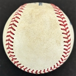 Shohei Ohtani Game Used & Signed OML Baseball :: Used 8-7-2018 w/ Full Game Ticket - Ohtani ROOKIE YEAR - 12th Career HR & 3 RBI Game!(MLB Holo & PSA/DNA)