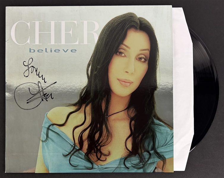 Cher Signed "Believe" Album (Beckett/BAS)