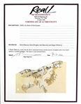 Pink Floyd Rare Vintage Signed Sheet with Original Lineup Incl. Syd Barrett! (Beckett/BAS, Floyd Authentic & Epperson/REAL LOAs)