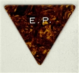 Elvis Presley Owned “E.P.” Faux Tortoiseshell Triangular Guitar Pick with LOA from Graceland