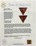 Elvis Presley Owned “E.P.” Faux Tortoiseshell Triangular Guitar Pick with LOA from Graceland