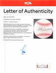 Ted Williams Lot of Three (3) Single Signed OAL Baseballs (PSA/DNA LOAs)
